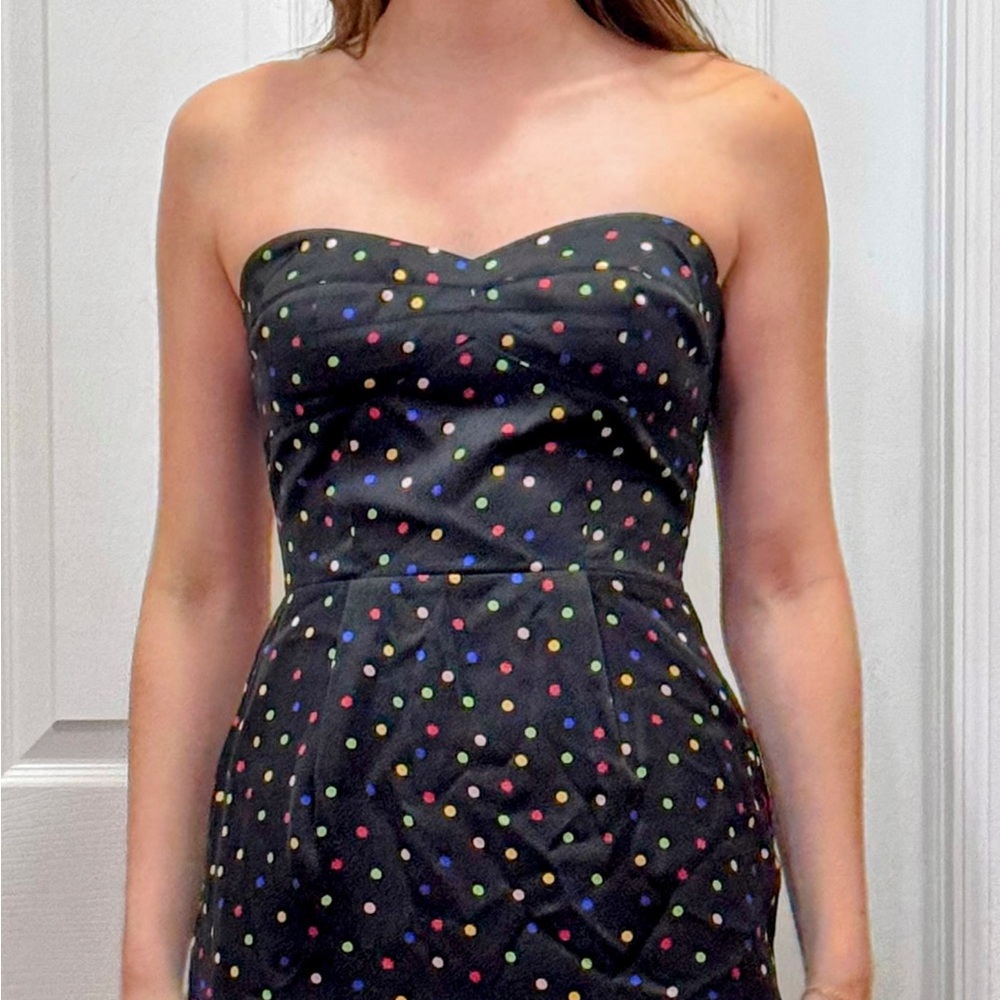 Polka Dot Mini Skirt